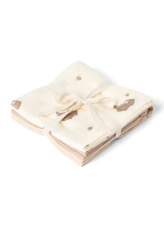 Hydrophilic cloths Bora - 3 pieces - Organic cotton - Bees and Bears - That's Mine