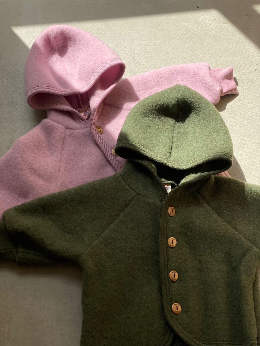 Jasje wol fleece - Biologisch merino wol - Engel Natur