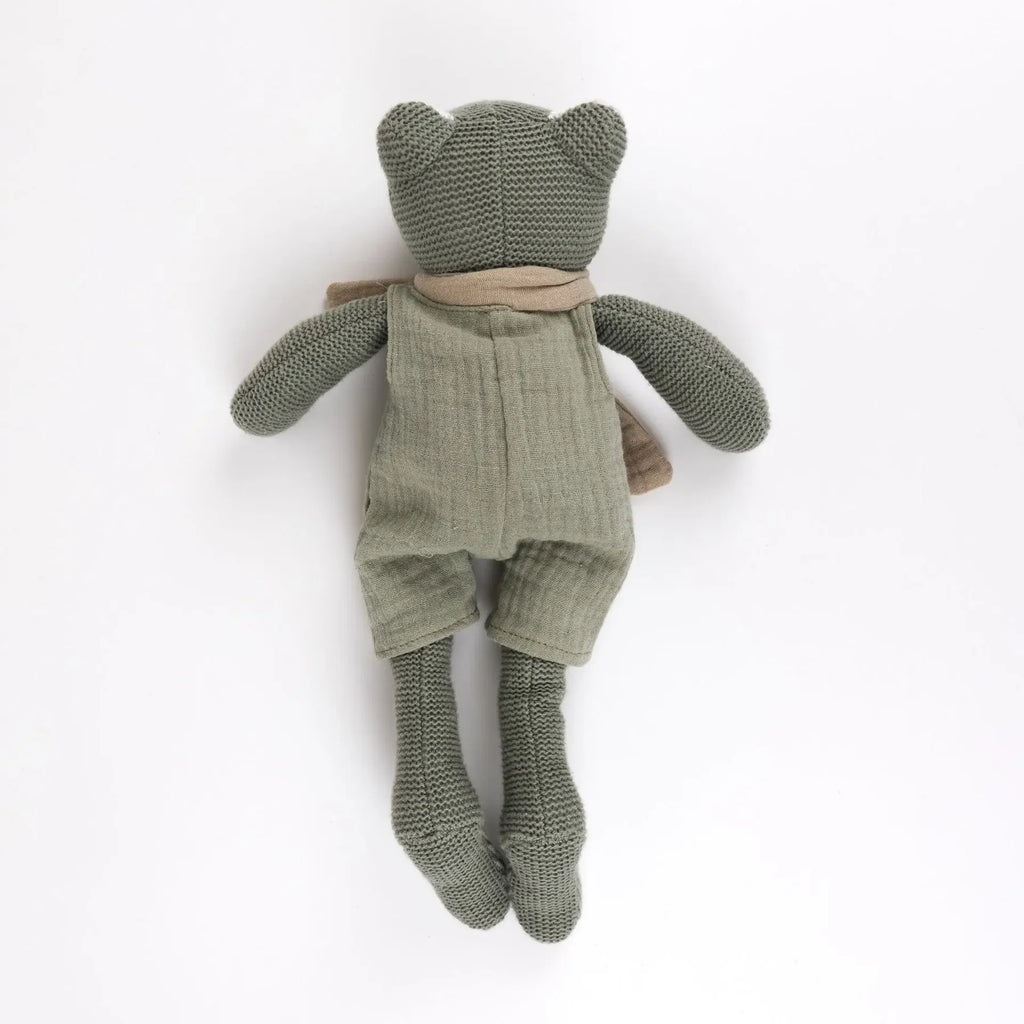 Jeremy de kikker - Katoenen knuffel met rammelaar - Egmont Toys - productfoto - afbeelding 7
