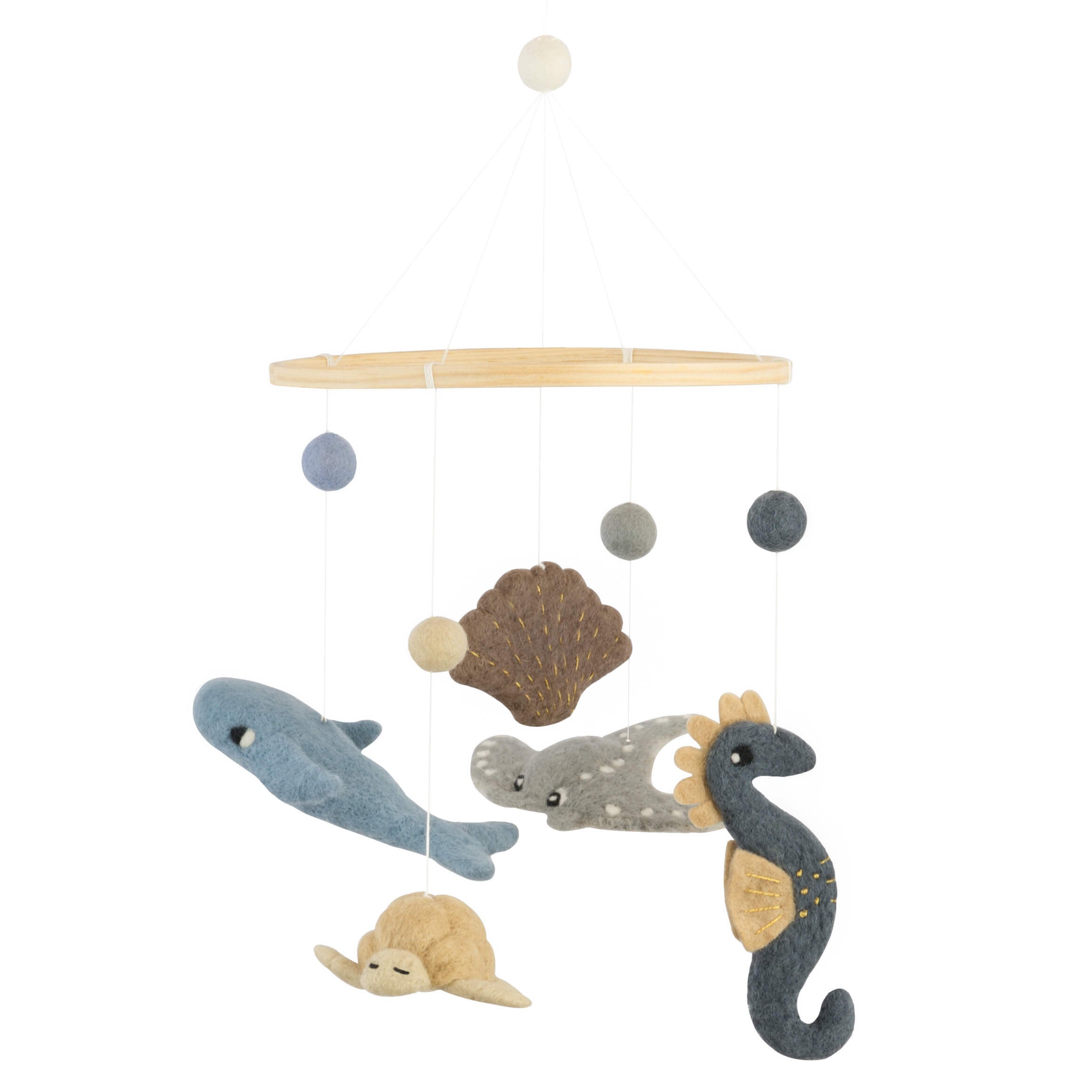 Baby Bello - Boxmobiel Under The Sea - 100% biologisch vilt - productfoto