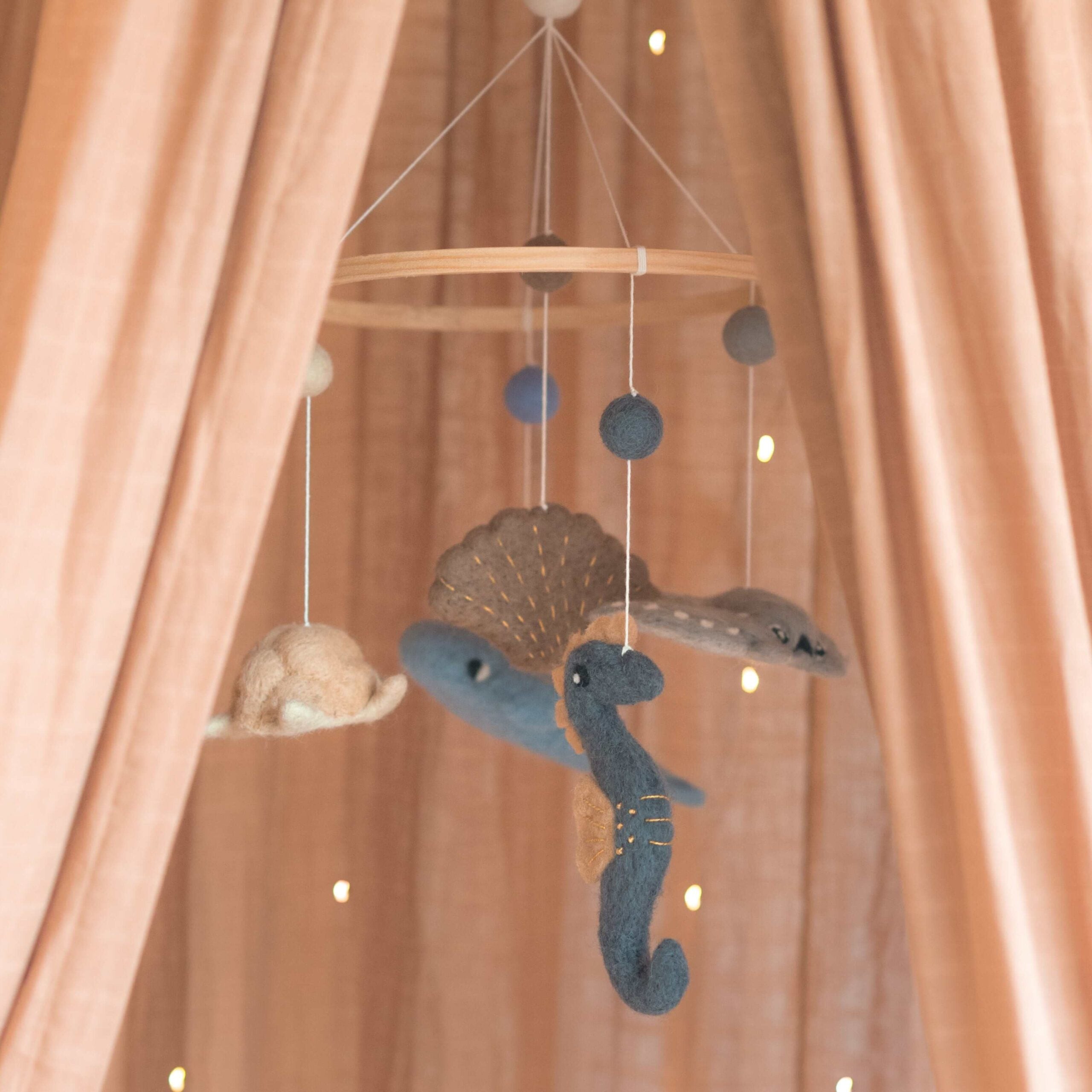 Baby Bello - Boxmobiel Under The Sea - 100% biologisch vilt - lifestyle