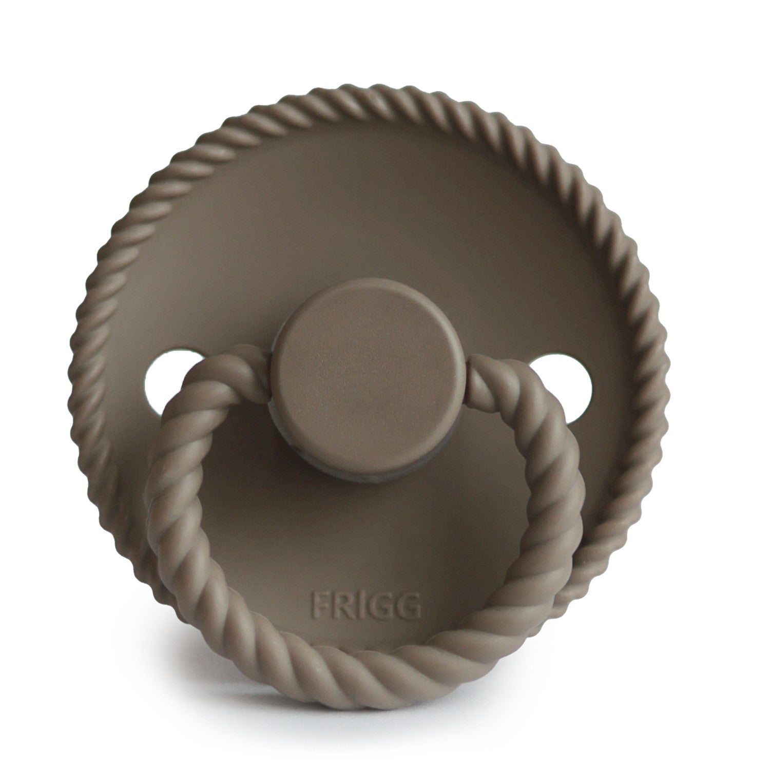 FRIGG siliconen speen - Rope - Portobello - 100% medisch siliconen speen - productfoto - afbeelding 3