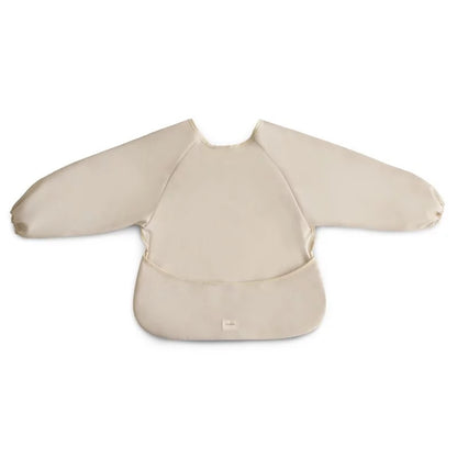 Mushie - Longsleeved Bib - Slabbetje met lange mouwen - 100% katoen polyester