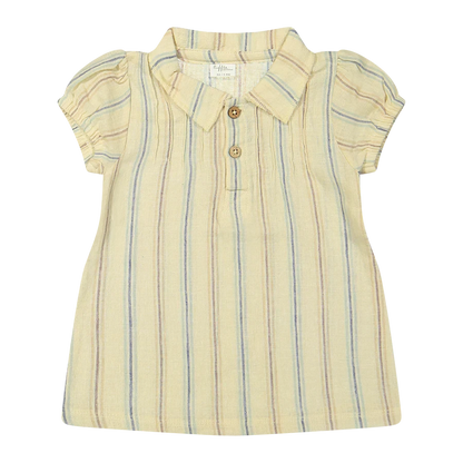 Riffle Amsterdam - Dress Amber - Jurkje - Linnen mix