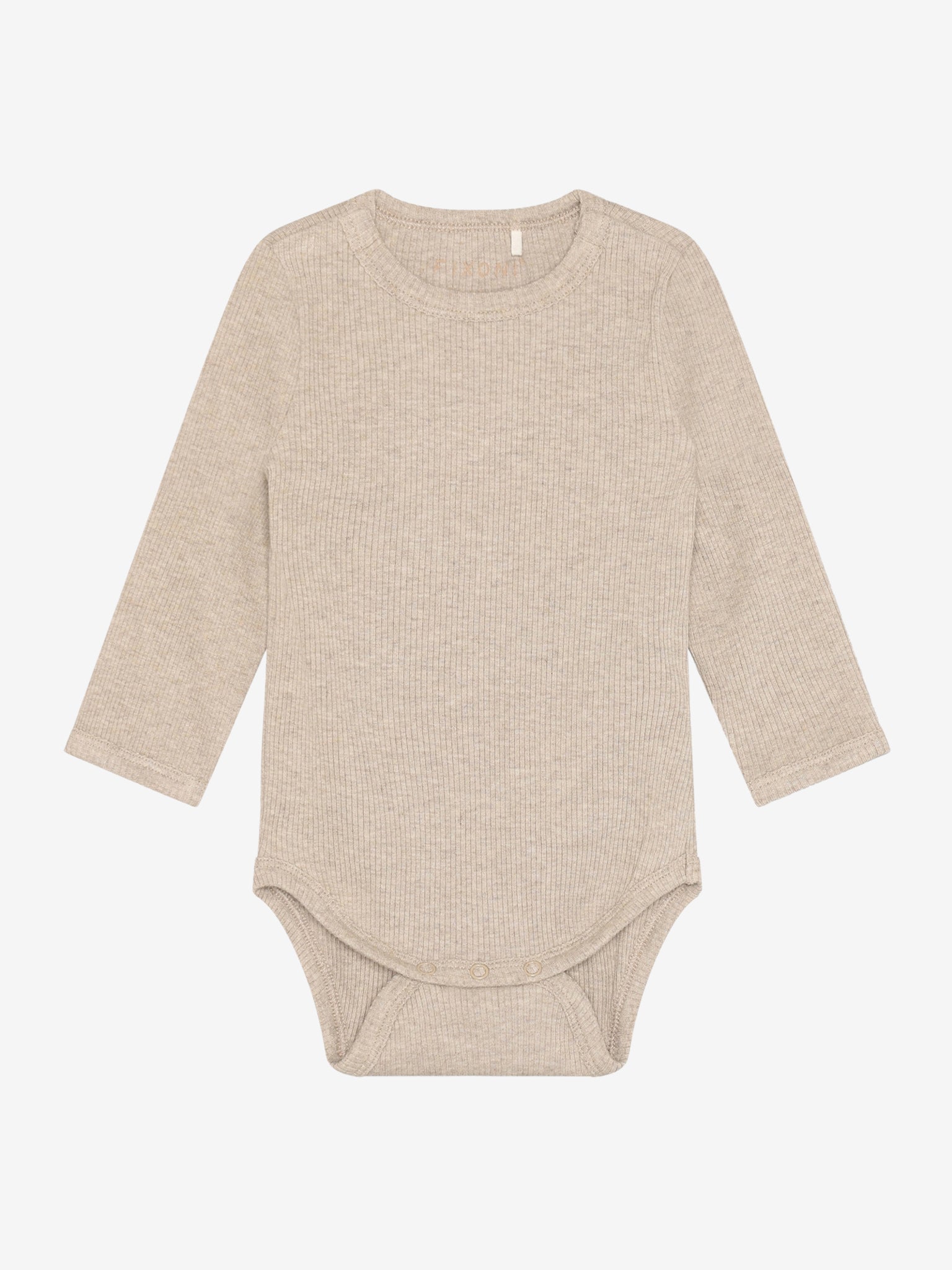 Romper - Modal/katoen - Beige/Pure Cashmere - Fixoni voor