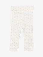 Legging - Biologisch katoen - Wit/Gardenia - Fixonia achterkant