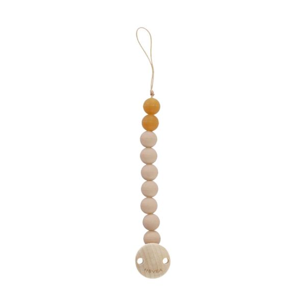 Speenkoord - Natuur rubber - Sandy nude - Hevea - productfoto