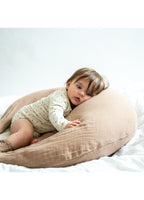 Zwangerschapskussen/voedingskussen - Biologisch katoen - Brown/bruin - That's Mine - Mrs Ertha - productfoto - afbeelding 5