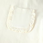 T-shirt - Biologisch katoen - Wit/Antique White - Huttelihut detail