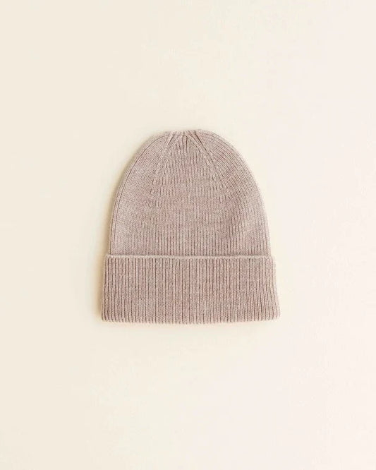 Knitted beanie - Fonzie newborn - Merino wool - HVID