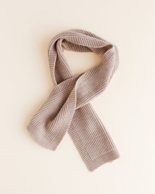 Scarf Gustave - Merino wool - Sand - HVID