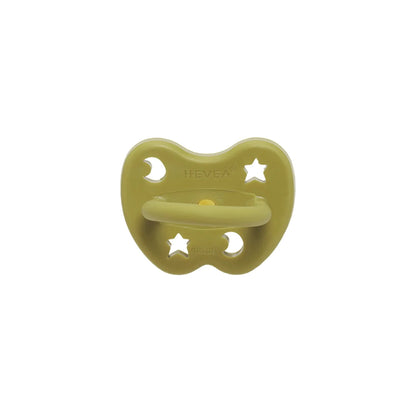 HEVEA - Pacifier Milky White Round - Teat - 100% natural rubber - 100% plastic-free