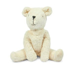 Knuffelbeer - Floppy Animal Bear Small - Biologisch katoen & schapenwol - White - Senger
