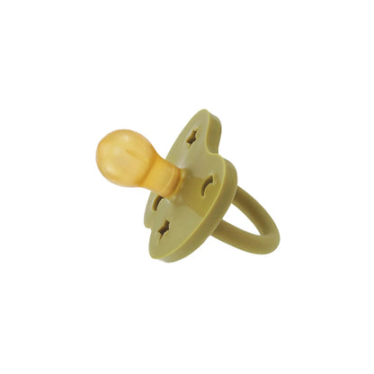 HEVEA - Pacifier Milky White Round - Teat - 100% natural rubber - 100% plastic-free
