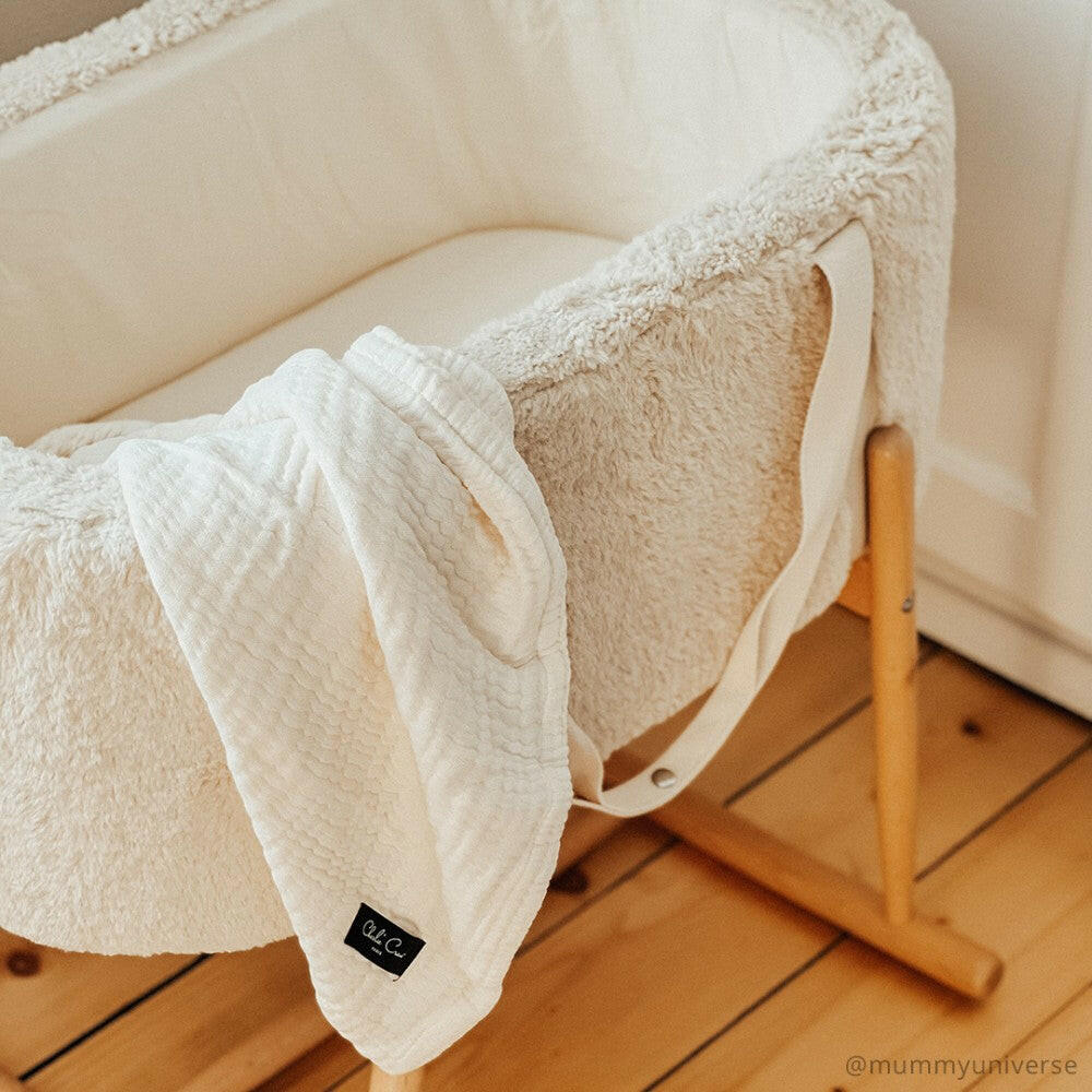 KUKO Rocking Stand - Wooden Rocking Base for the KUKO Moses Basket - Beech Wood - Charlie Crane