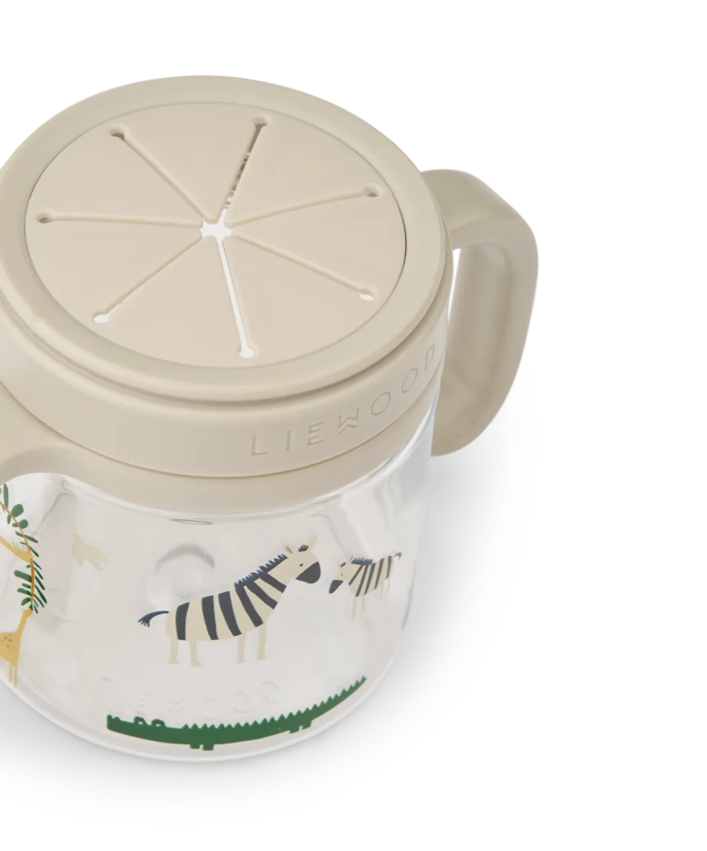 Snackbeker Enyo - Snack cup - Tritan - Vaatwasserbestending - Liewood close up
