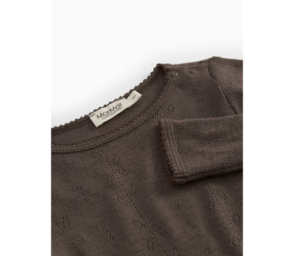Strampler Pointelle - 100% Merinowolle - Benedikte - MarMar Copenhagen