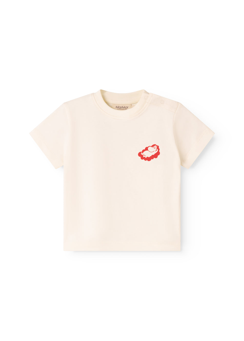 T-shirt Tad B - Moomin Daydreaming - Katoen jersey - MarMar Copenhagen voor