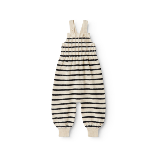 Tuinbroekje Ranja - Linnen/katoen - Linen Mix Stripe - MarMar Copenhagen voor