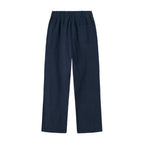 Broek Plano - Biologisch katoen - Dark Blue Stripe/navy - Marmar Copenhagen achterkant