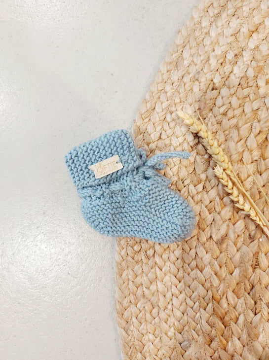 Babyschuhe - 0-6 Monate - Merinowolle - Handgemacht - Softie Baby Musthaves