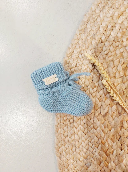 Babyschuhe - 0-6 Monate - Merinowolle - Handgemacht - Softie Baby Musthaves