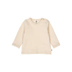 Top lange mouw - Cozy me - Biologisch katoen - Oak/ecru -  Müsli by Green Cotton voor