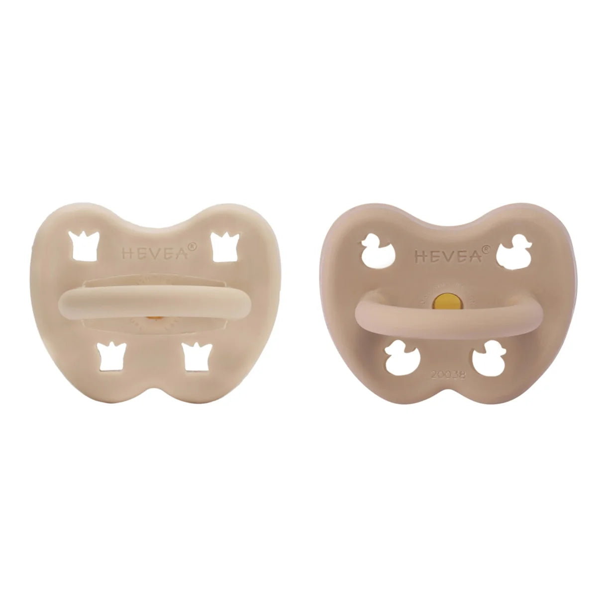 Speentjes - Natuurrubber - 3-36 maanden - 2 pack - Orthodontisch - Hevea - productfoto - afbeelding 3