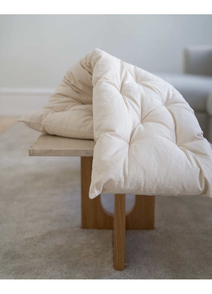 Matras voor babyhangmat - Biologisch katoen en kapok - Moonboon - productfoto - afbeelding 3
