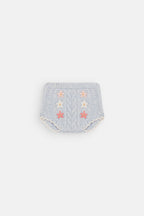 Top Bottom Mony – Gebreide Babyset Lichtblauw – Tencel & Alpaca Blend – Louise Misha