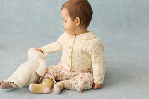 Floflo Pants – Cream Carnation Vale – Biologisch Katoen Corduroy – Louise Misha