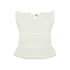 Jurkje Adele - Biologisch katoen - Woven white embroidery - Riffle Amsterdam achter