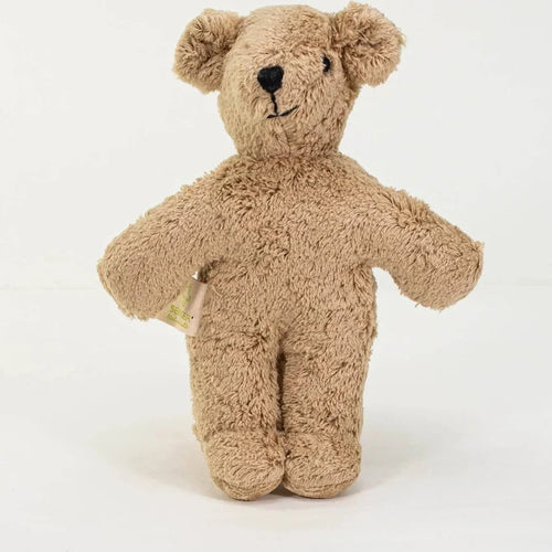 Baby knuffel - Beer klein - Biologisch katoen/Wol - Beige - Senger Naturwelt - productfoto
