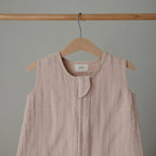 Mushie - Organic cotton sleeping bag - Slaapzak - Blush