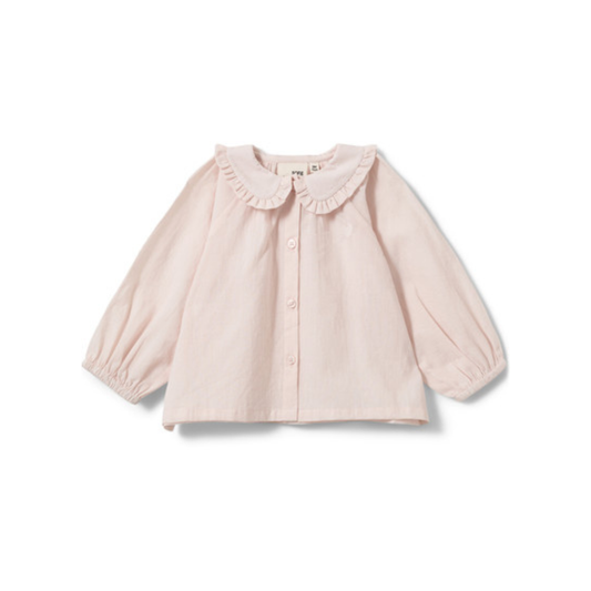 Blouse top Inga - Katoen - Douce Pink/Licht roze - Sofie Schnoor voor