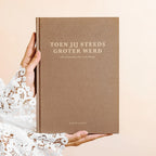 Toen jij steeds groter werd – Livre souvenir d'enfance à compléter de 1 à 10 ans avec souvenirs et étapes clés – Birth Lines