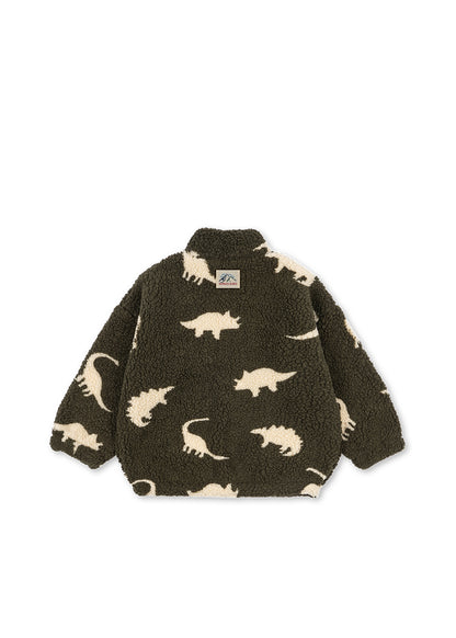Jody Teddy Jacke GRS - Grün/Dino - Konges Sløjd