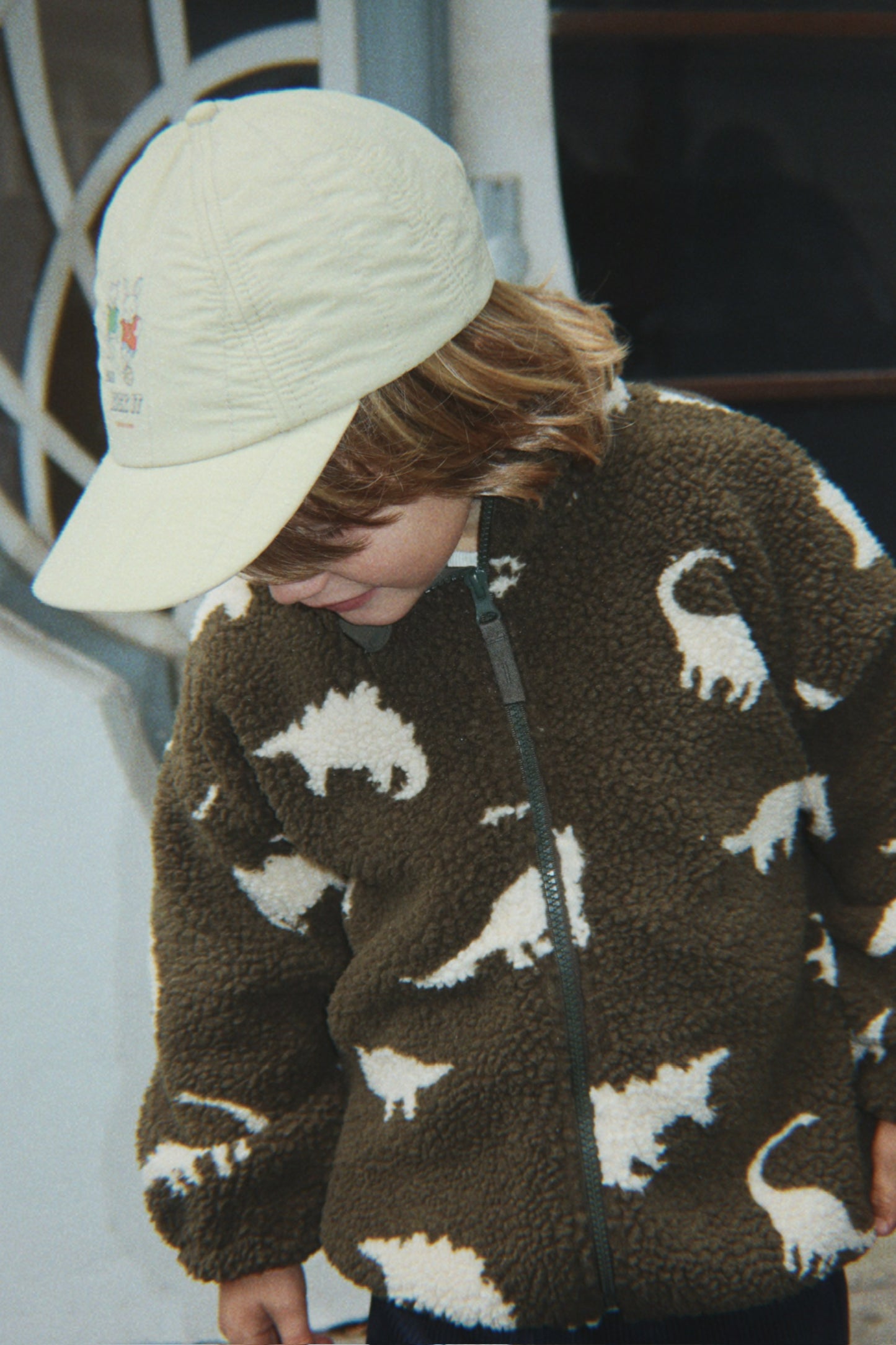 Jody Teddy Jacke GRS - Grün/Dino - Konges Sløjd
