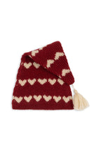 Bonnet de Noël tricoté Laula – Coeur – Mélange de laine – Konges Sløjd