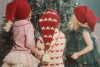 Bonnet de Noël tricoté Laula – Coeur – Mélange de laine – Konges Sløjd
