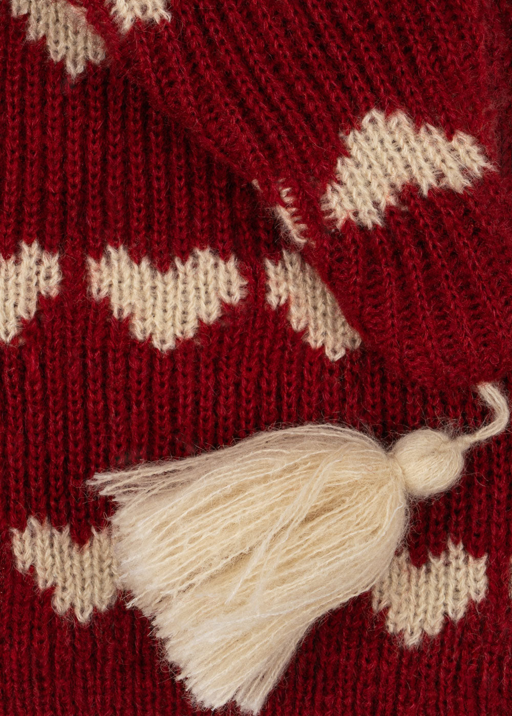 Bonnet de Noël tricoté Laula – Coeur – Mélange de laine – Konges Sløjd