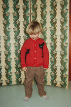 Flannel Trousers Foret – Chocolate Check – Organic Cotton – Konges Sløjd