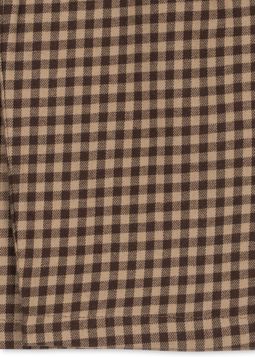 Flannel Trousers Foret – Chocolate Check – Organic Cotton – Konges Sløjd