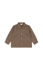 Flannel Shirt Foret – Chocolate Check – Organic Cotton – Konges Sløjd