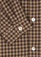 Flannel Shirt Foret – Chocolate Check – Organic Cotton – Konges Sløjd