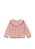 Knitted Cardigan Holiday Cardigan – Mellow Rose – Konges Sløjd