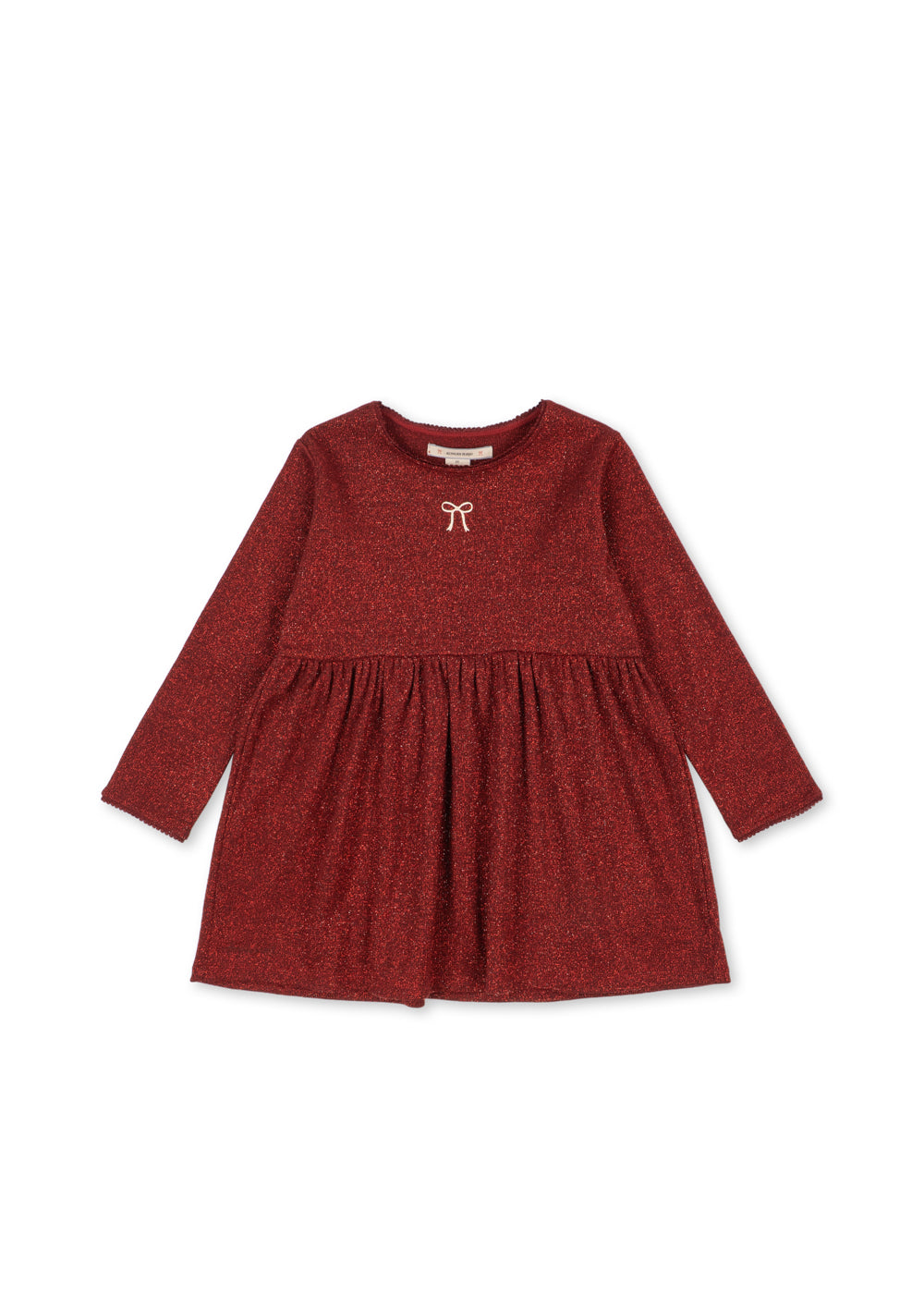 Kleid Roli mit Glitzer – Red Dahlia – Bio-Baumwolle – Konges Sløjd