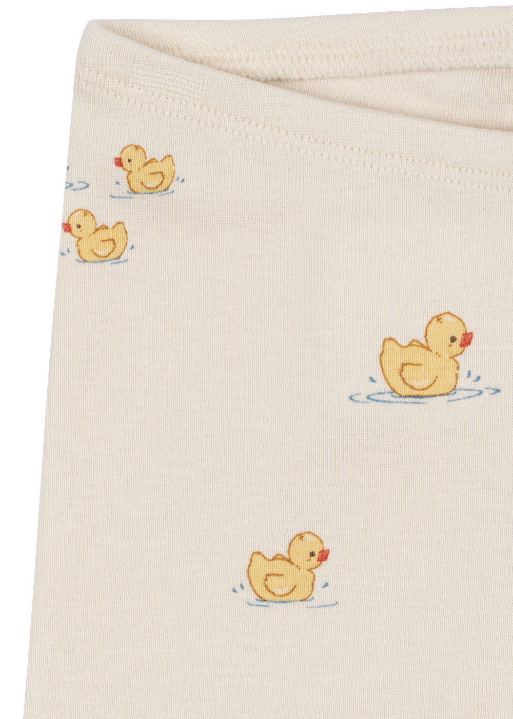Baby legging Bello Pants met eendjesprint - Fanga Mio - Biologisch katoen en modal - Konges Sløjd - Fanga Fontana - voorkant - afbeelding 5