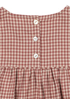 Foret Blouse Canyon Check – Blouse à carreaux – Coton biologique GOTS – Konges Sløjd