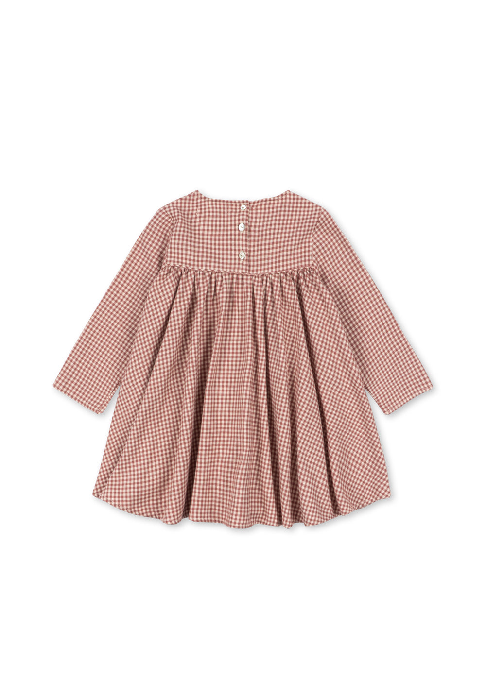 Foret Dress – Canyon Check – Geruite meisjesjurk – GOTS biologisch katoen – Konges Sløjd
